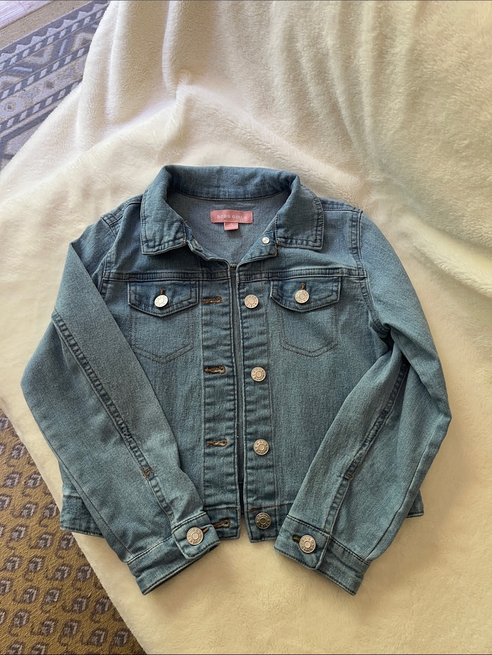 BCBGirls Light Blue Denim Jean Jacket for Kids